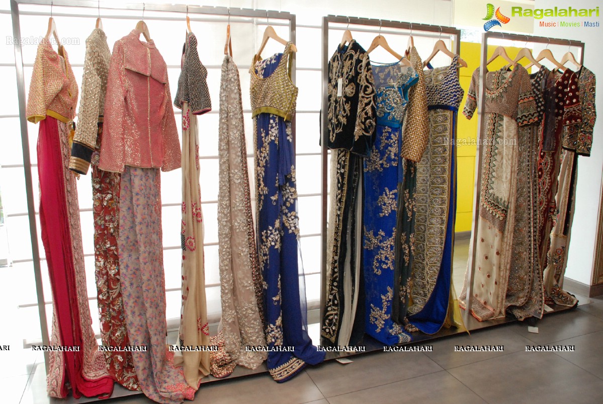 Vineet Bahl Collection Display at Anahita, Hyderabad