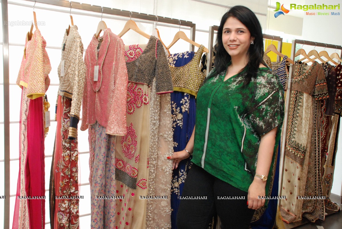 Vineet Bahl Collection Display at Anahita, Hyderabad