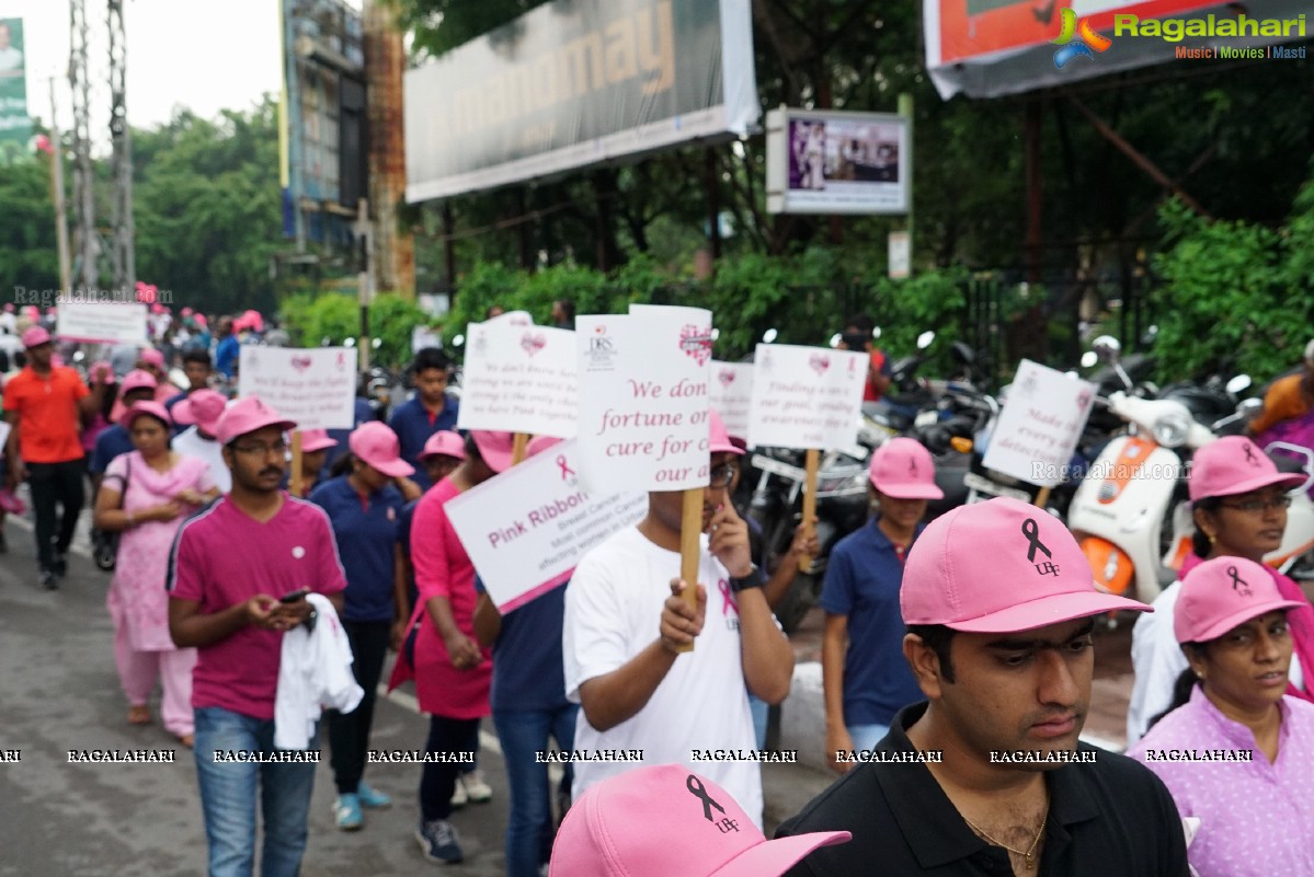 Walk The Talk - Pink Ribbon Walk 2015 at KBR Park, Hyderabad