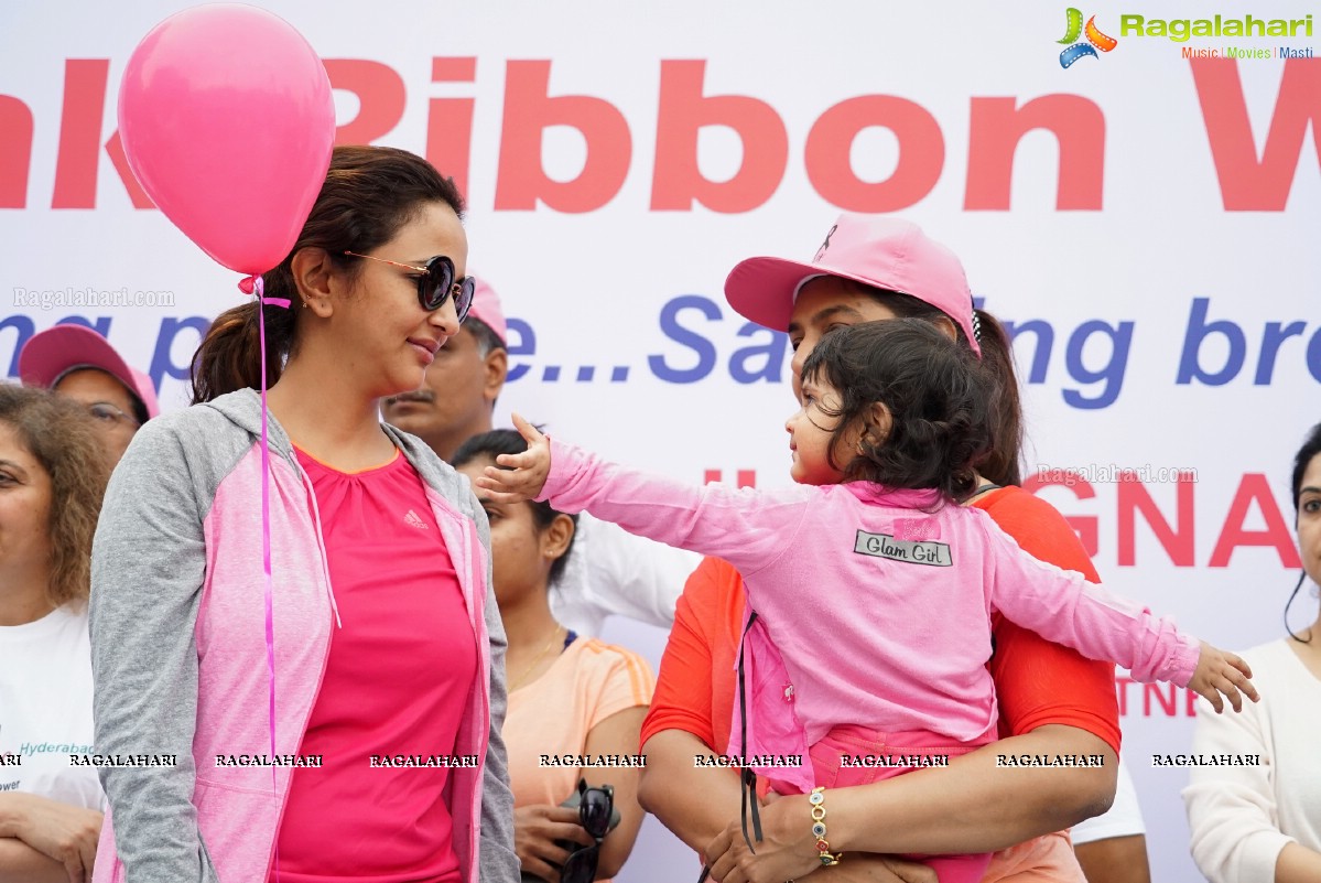 Walk The Talk - Pink Ribbon Walk 2015 at KBR Park, Hyderabad