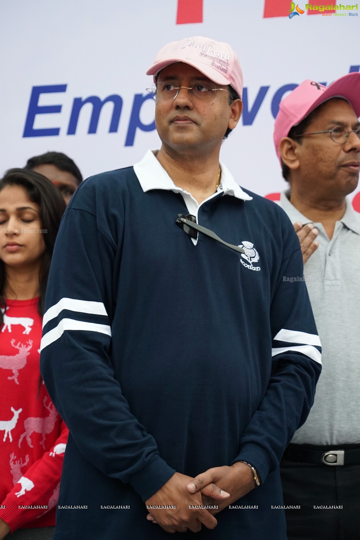 Walk The Talk - Pink Ribbon Walk 2015 at KBR Park, Hyderabad