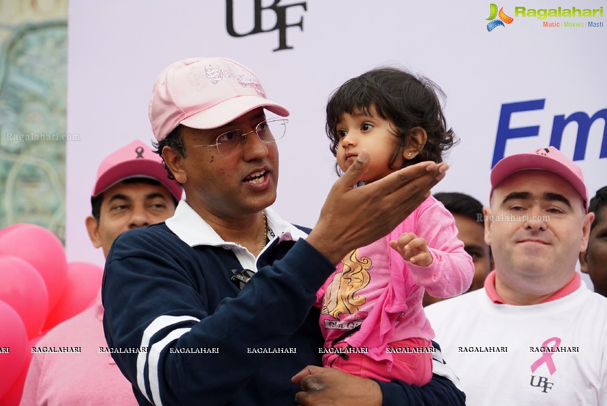 Walk The Talk - Pink Ribbon Walk 2015 at KBR Park, Hyderabad