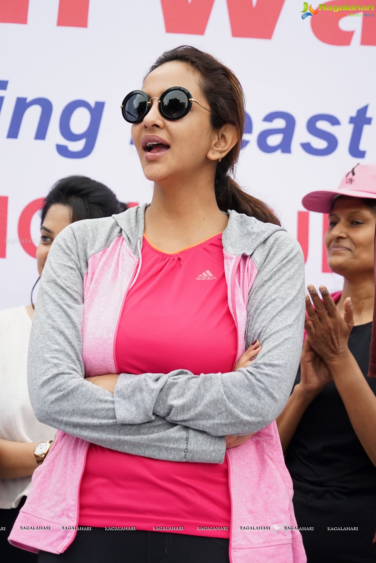 Walk The Talk - Pink Ribbon Walk 2015 at KBR Park, Hyderabad