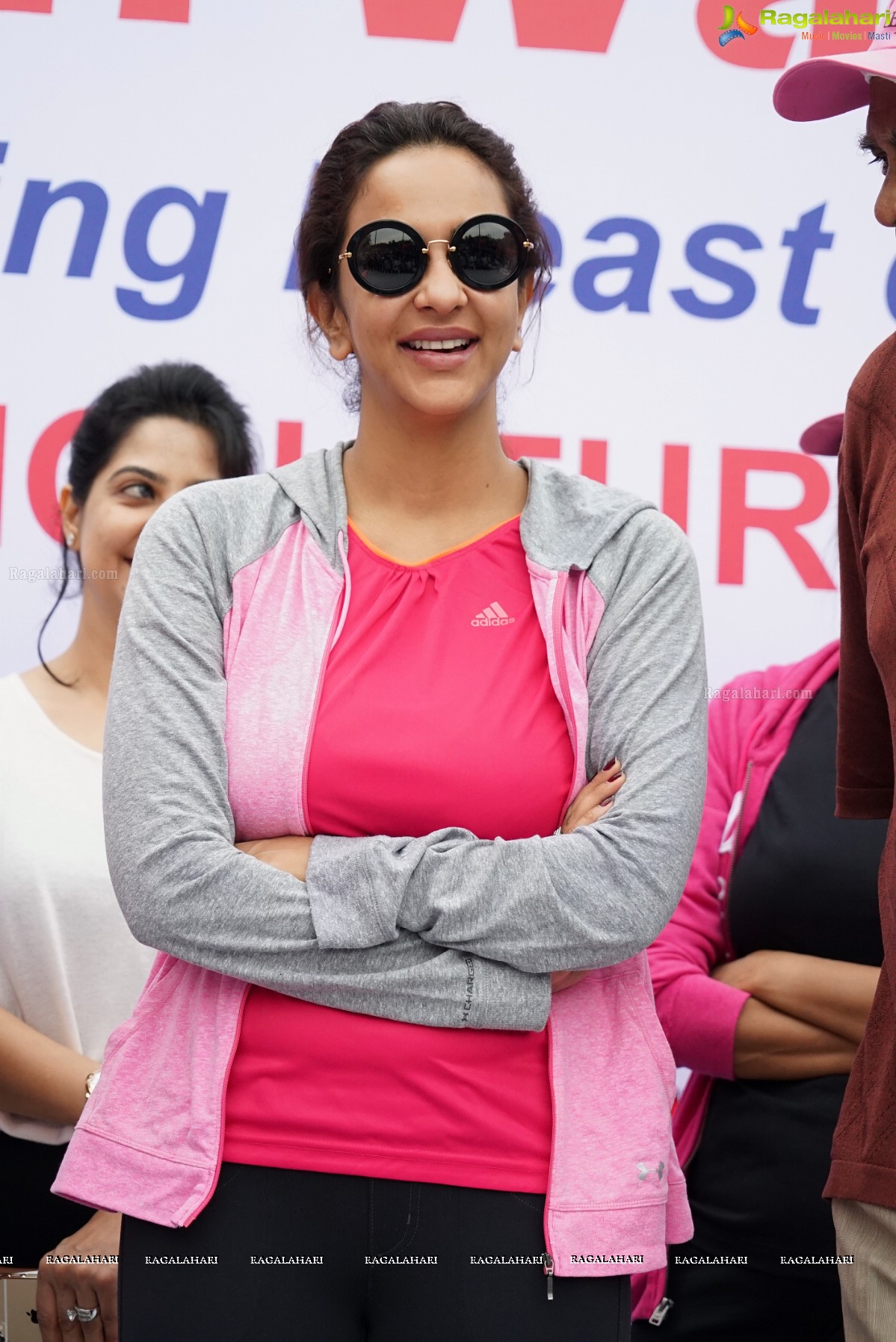 Walk The Talk - Pink Ribbon Walk 2015 at KBR Park, Hyderabad