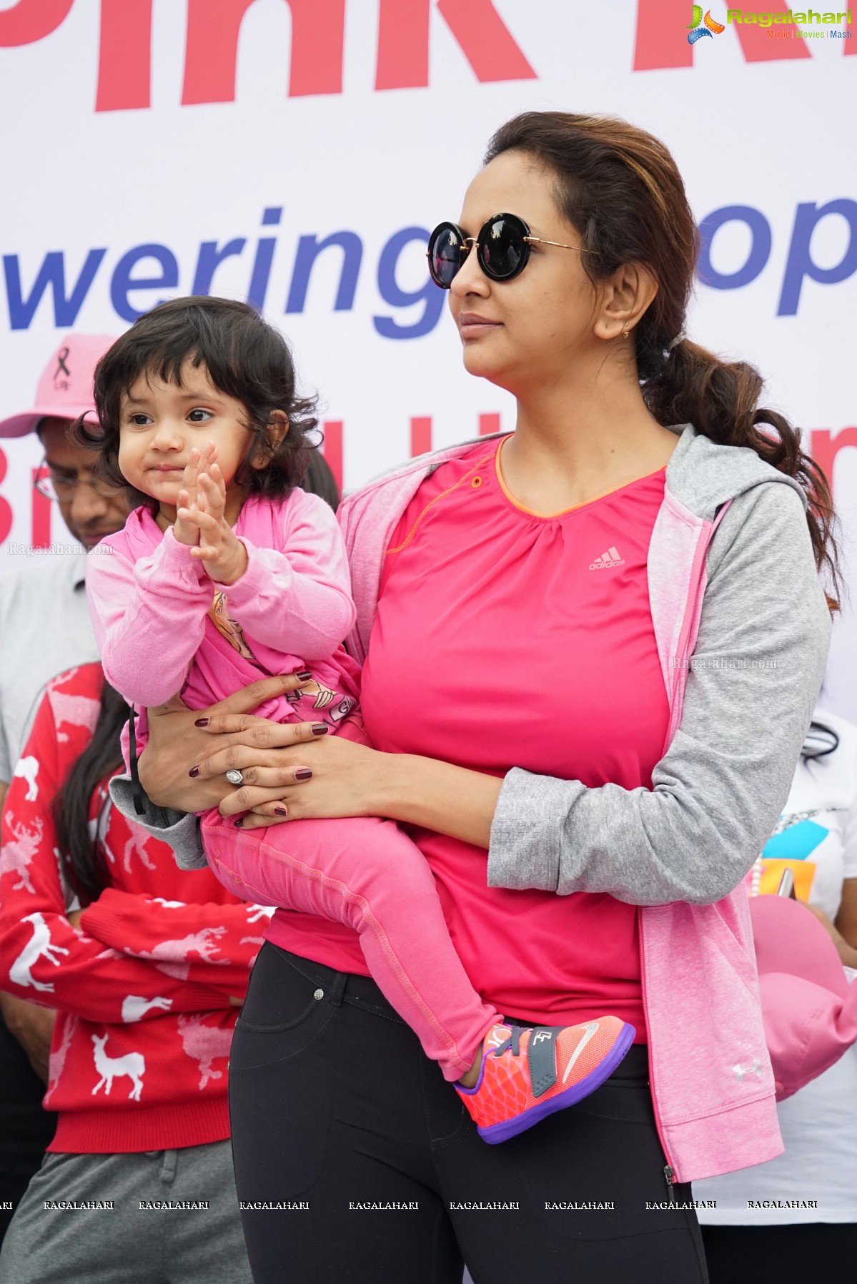 Walk The Talk - Pink Ribbon Walk 2015 at KBR Park, Hyderabad