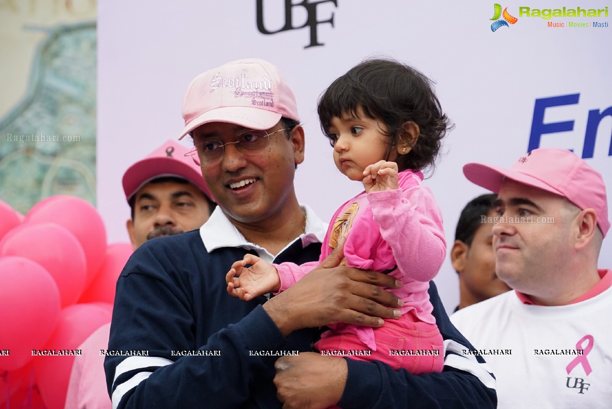 Walk The Talk - Pink Ribbon Walk 2015 at KBR Park, Hyderabad