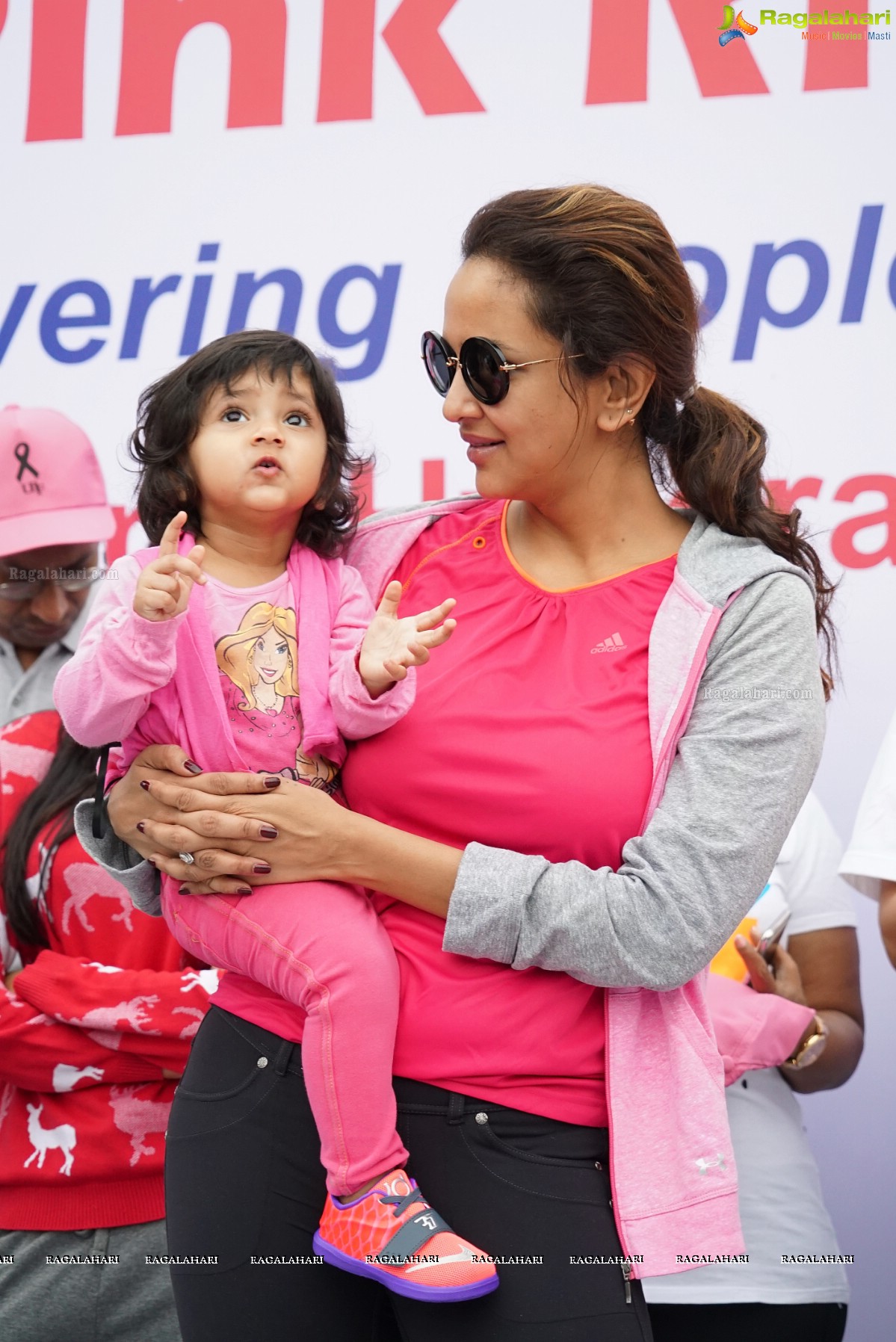 Walk The Talk - Pink Ribbon Walk 2015 at KBR Park, Hyderabad