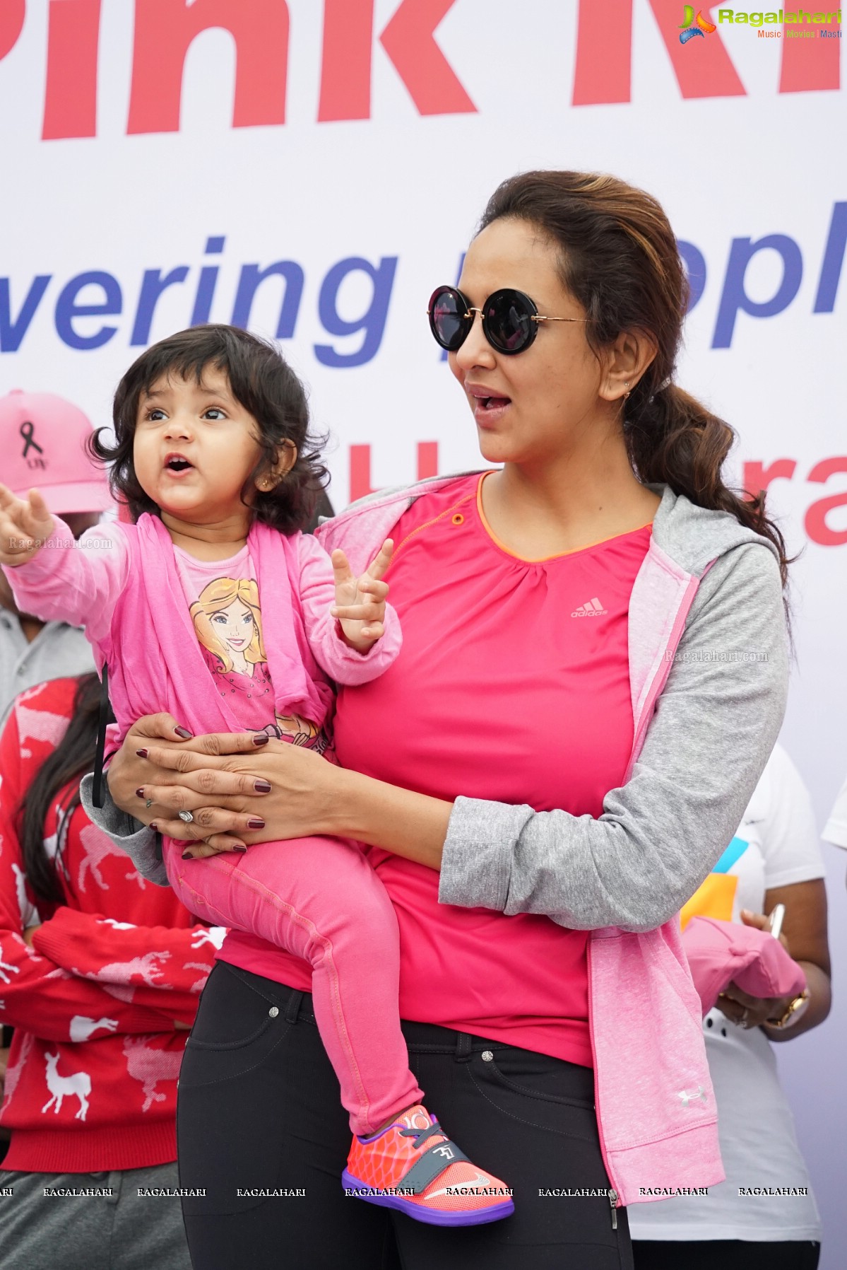 Walk The Talk - Pink Ribbon Walk 2015 at KBR Park, Hyderabad