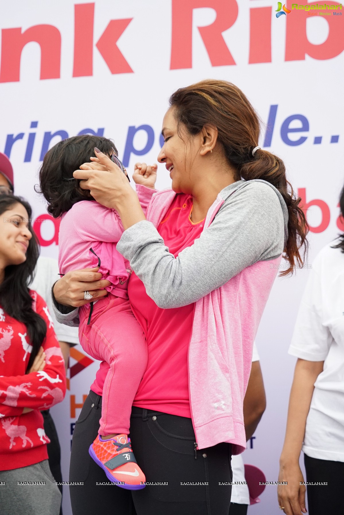 Walk The Talk - Pink Ribbon Walk 2015 at KBR Park, Hyderabad