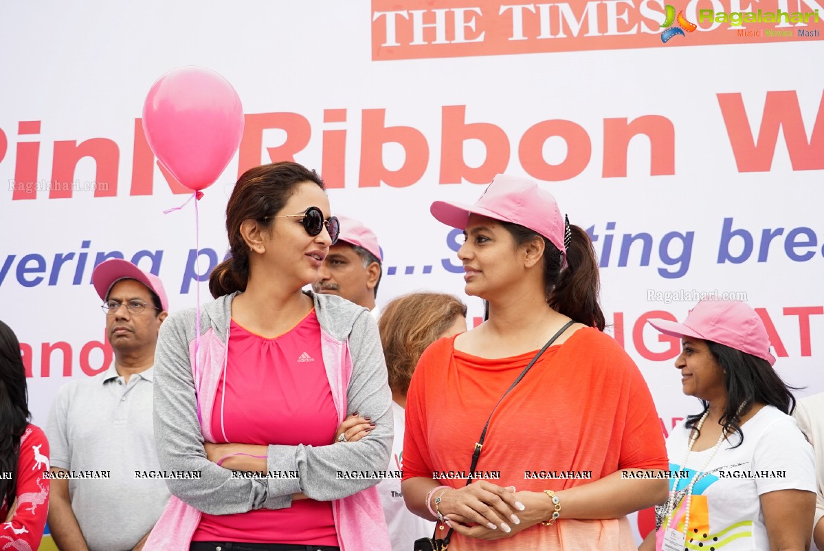 Walk The Talk - Pink Ribbon Walk 2015 at KBR Park, Hyderabad