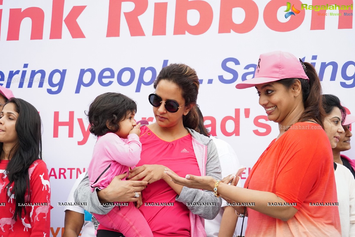 Walk The Talk - Pink Ribbon Walk 2015 at KBR Park, Hyderabad