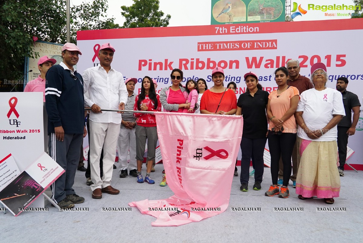 Walk The Talk - Pink Ribbon Walk 2015 at KBR Park, Hyderabad