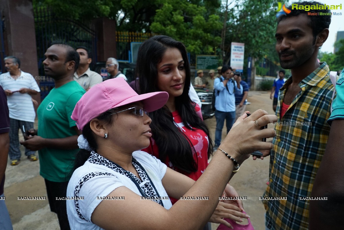 Walk The Talk - Pink Ribbon Walk 2015 at KBR Park, Hyderabad