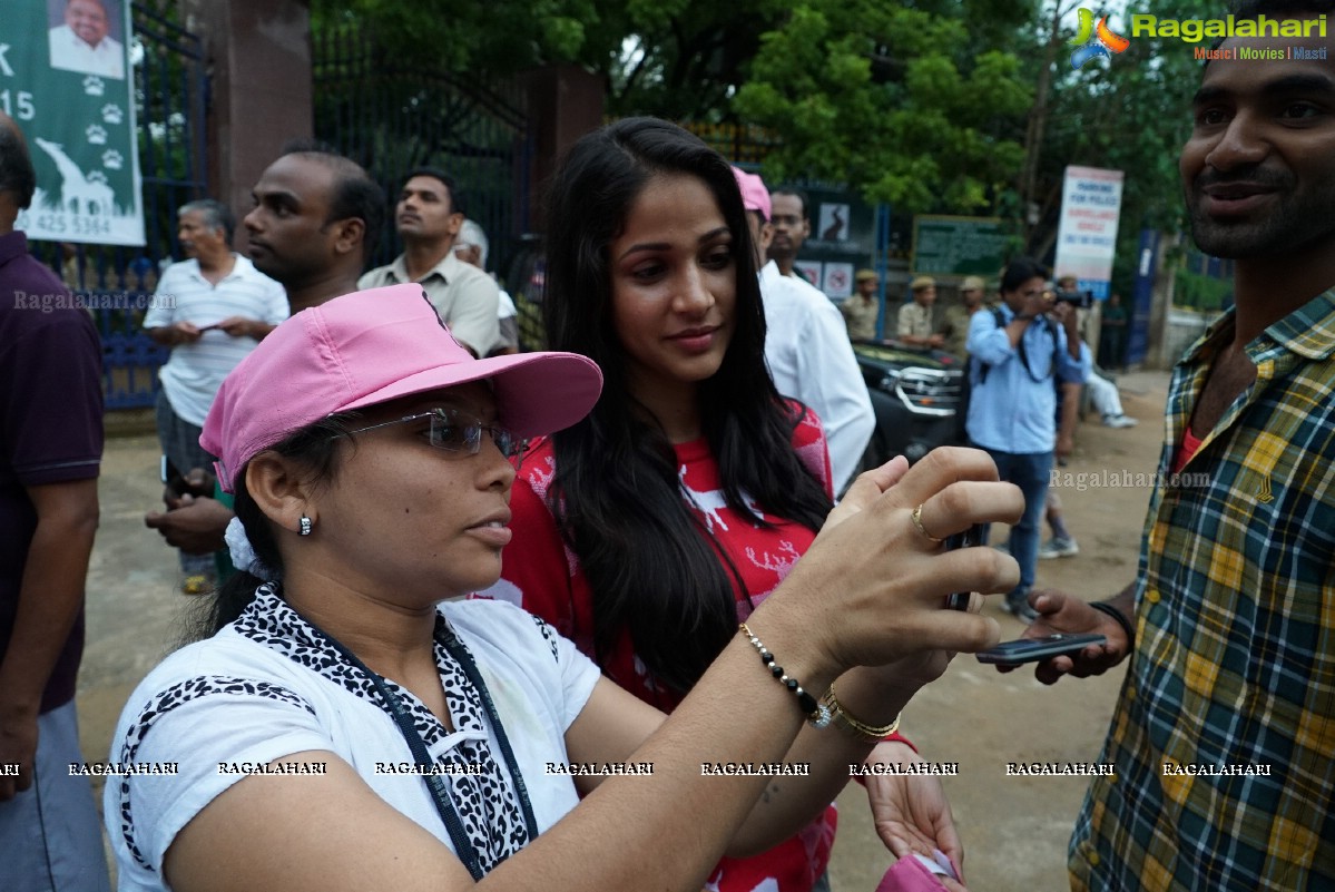 Walk The Talk - Pink Ribbon Walk 2015 at KBR Park, Hyderabad