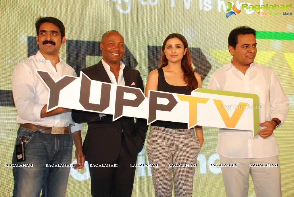 Parineeti Chopra launches Yupp TV in India