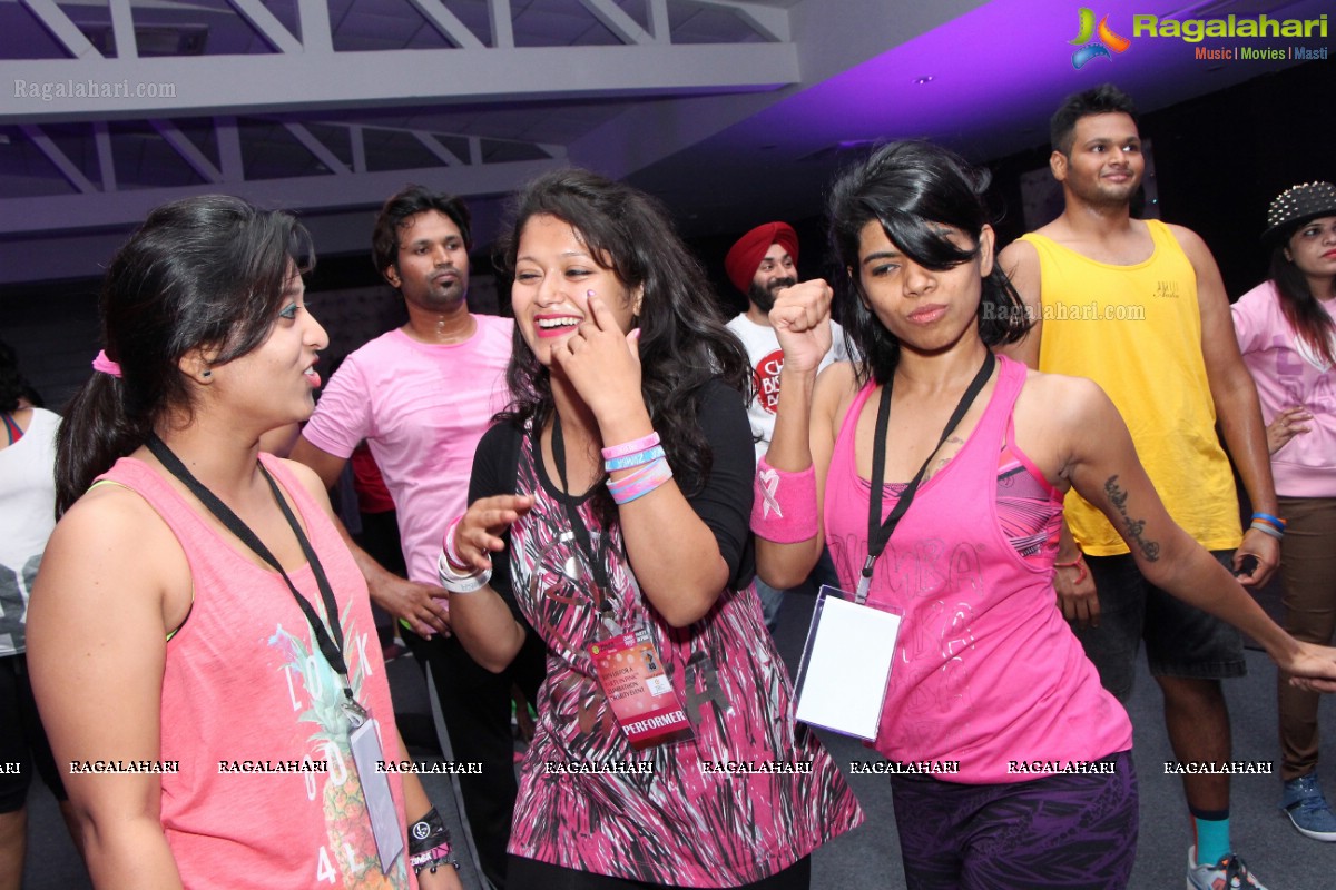 Party in Pink by Zumba at JRC Convention, Hyderabad