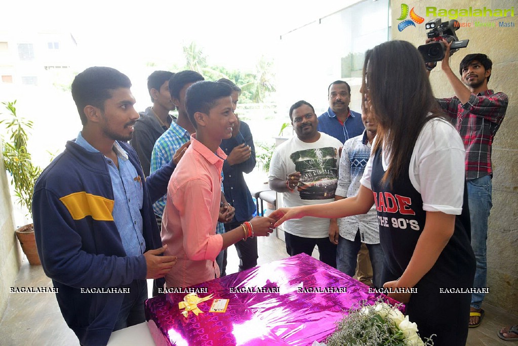 Rakul Preet Singh Birthday Celebrations with Fans