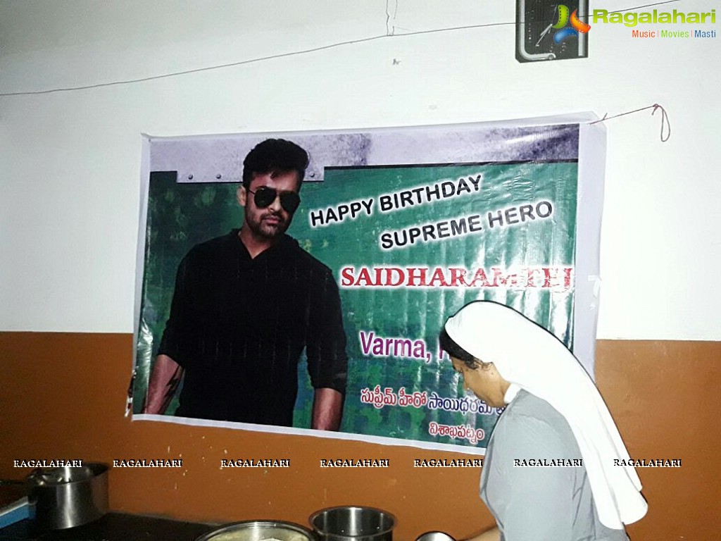 Sai Dharam Tej Birthday Celebrations, Vizag