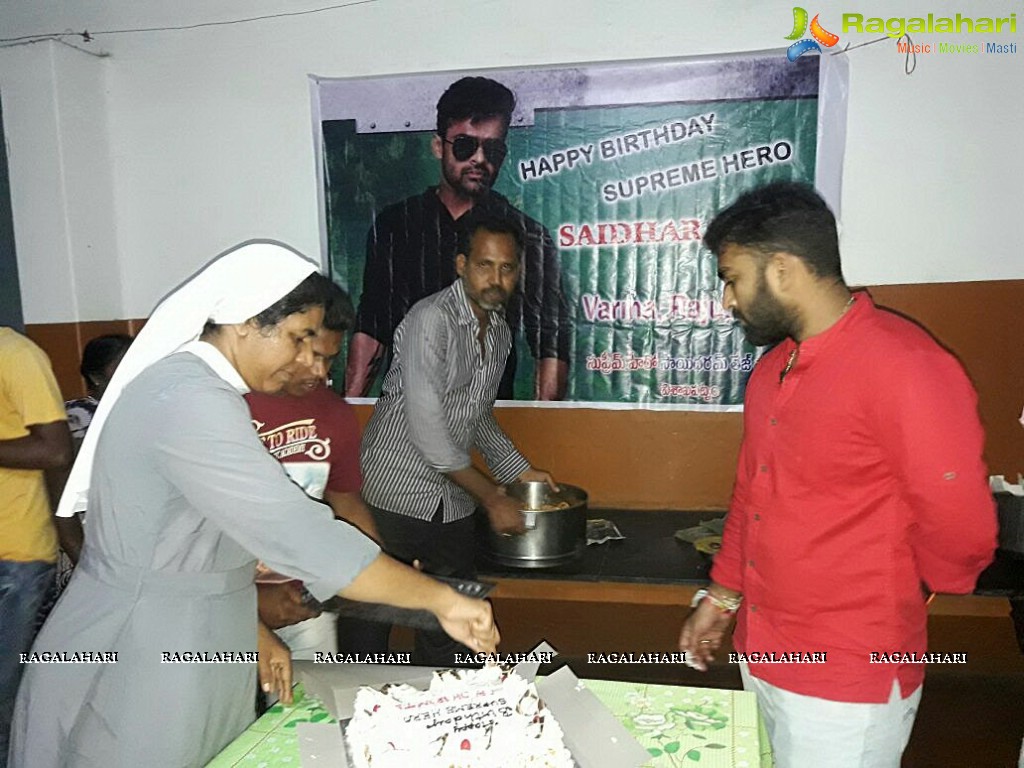 Sai Dharam Tej Birthday Celebrations, Vizag