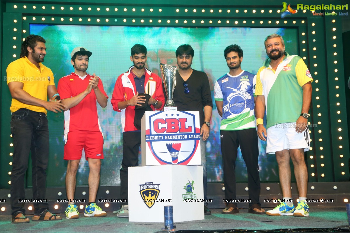 Celebrity Badminton League 2016