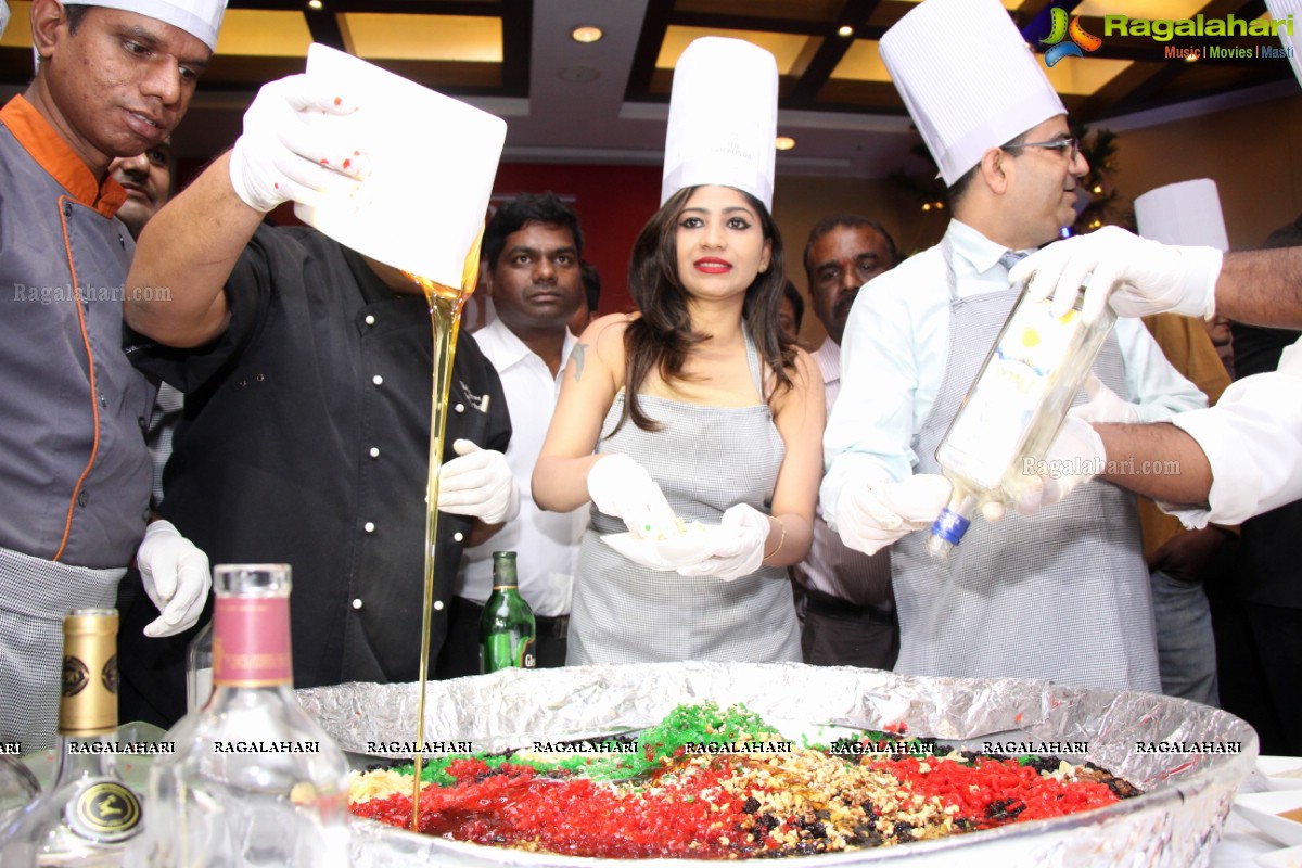 The Golkonda Hotel Cake Mixing Ceremony 2016 at Banjara Hills, Hyderabad