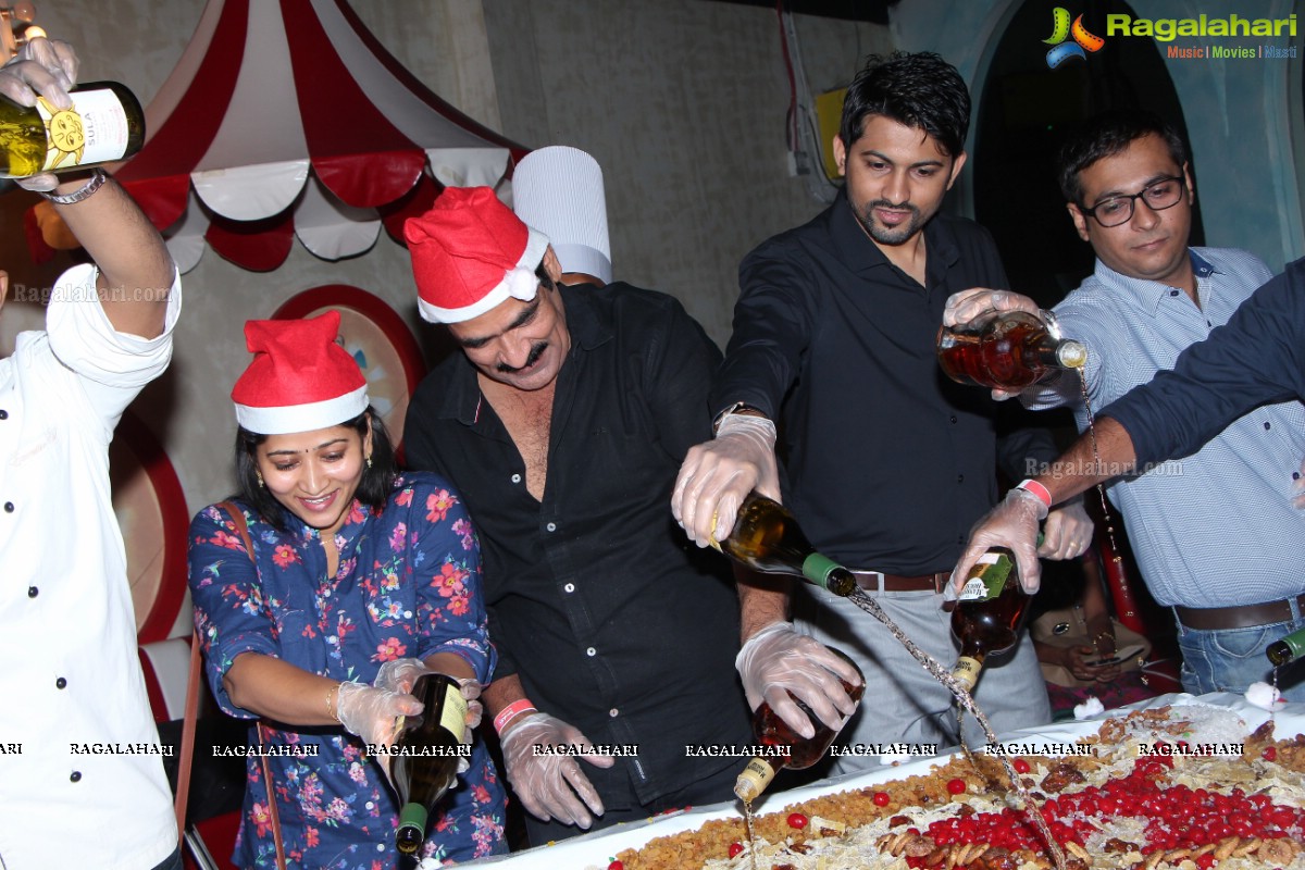 Cake Mixing Ceremony 2016 at SMAAASH, Inorbit Mall, Hyderabad