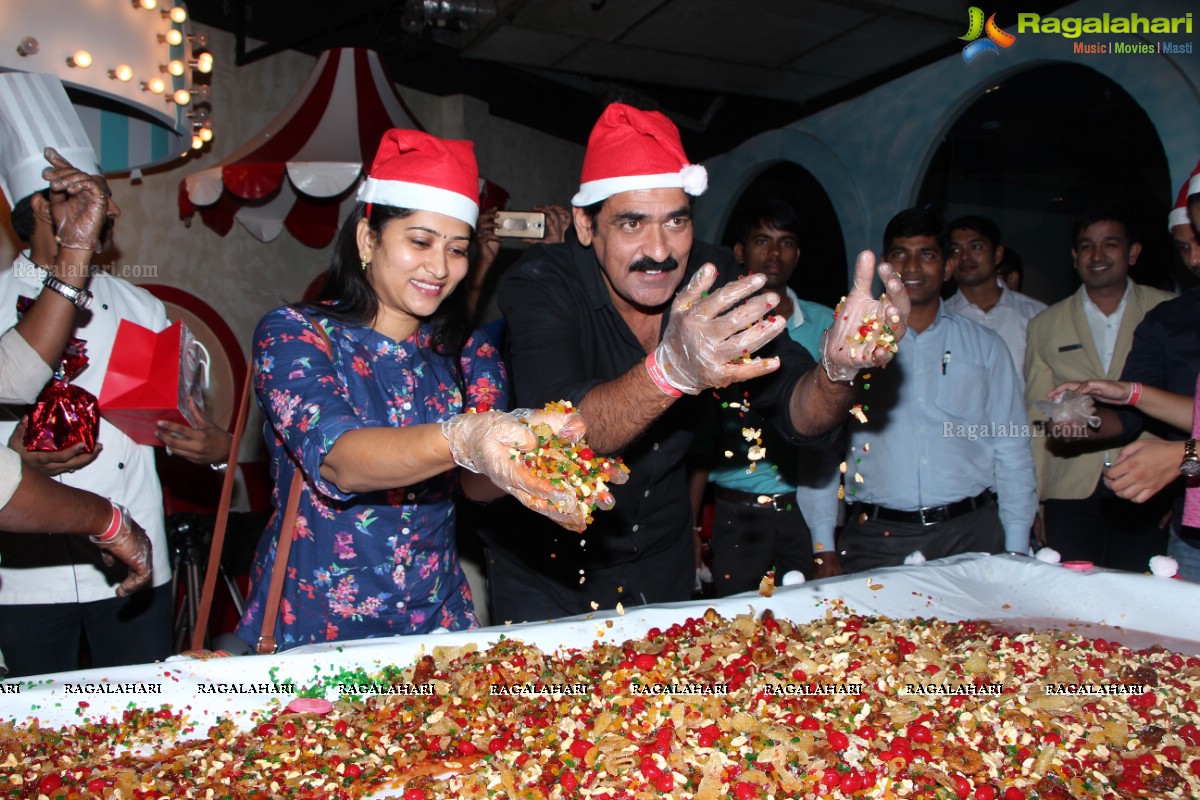 Cake Mixing Ceremony 2016 at SMAAASH, Inorbit Mall, Hyderabad