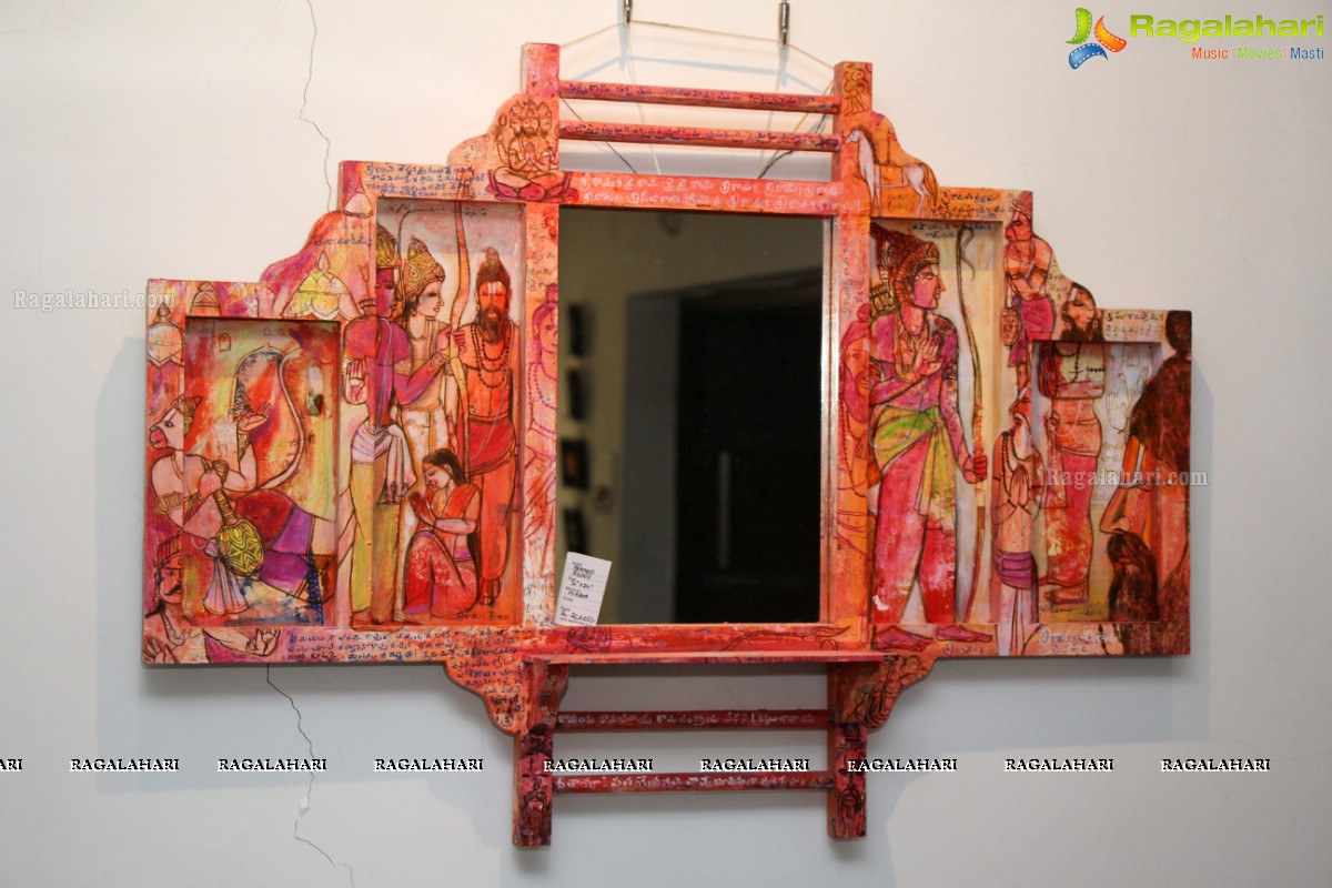 Out of the Frame by 50 Contemporary Artists of India at Aalankritha Art Gallery