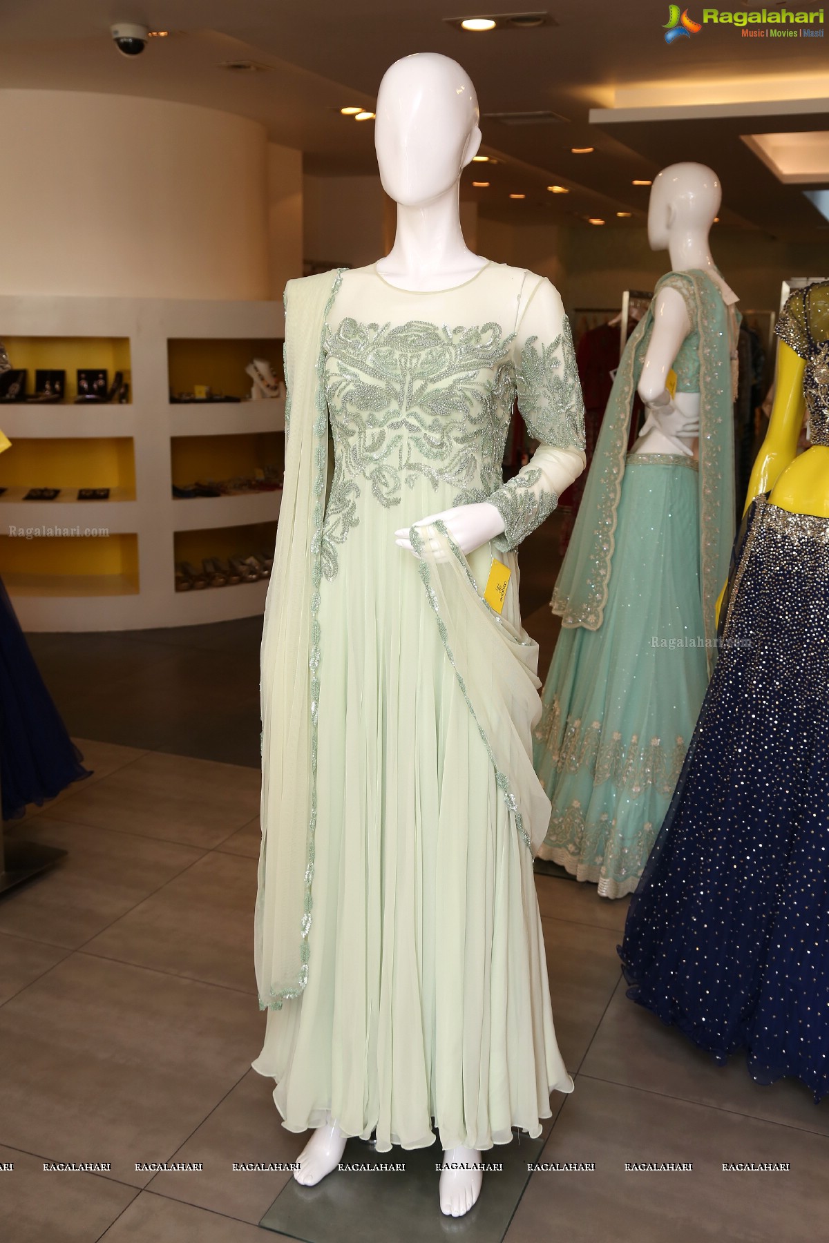 Launch of The Iridescent Bridal Collection by Designers Nimrit and Jyoti Gill at Anahita