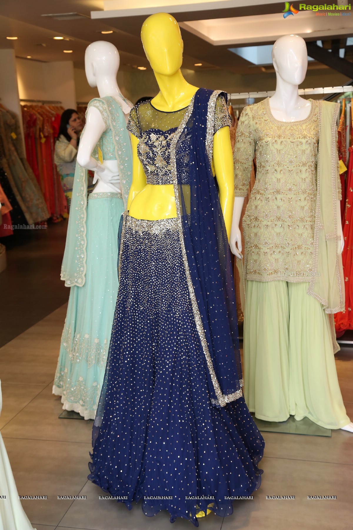 Launch of The Iridescent Bridal Collection by Designers Nimrit and Jyoti Gill at Anahita