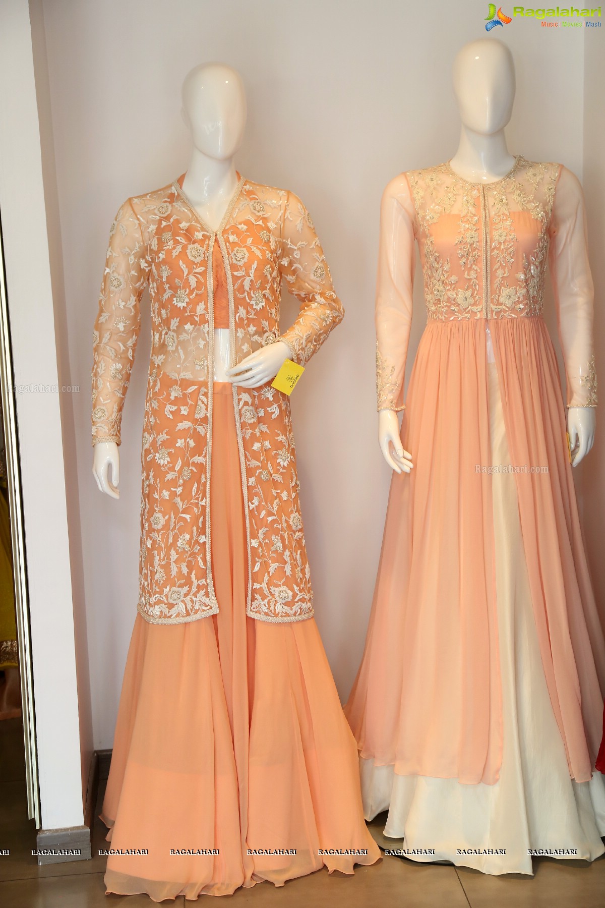 Launch of The Iridescent Bridal Collection by Designers Nimrit and Jyoti Gill at Anahita