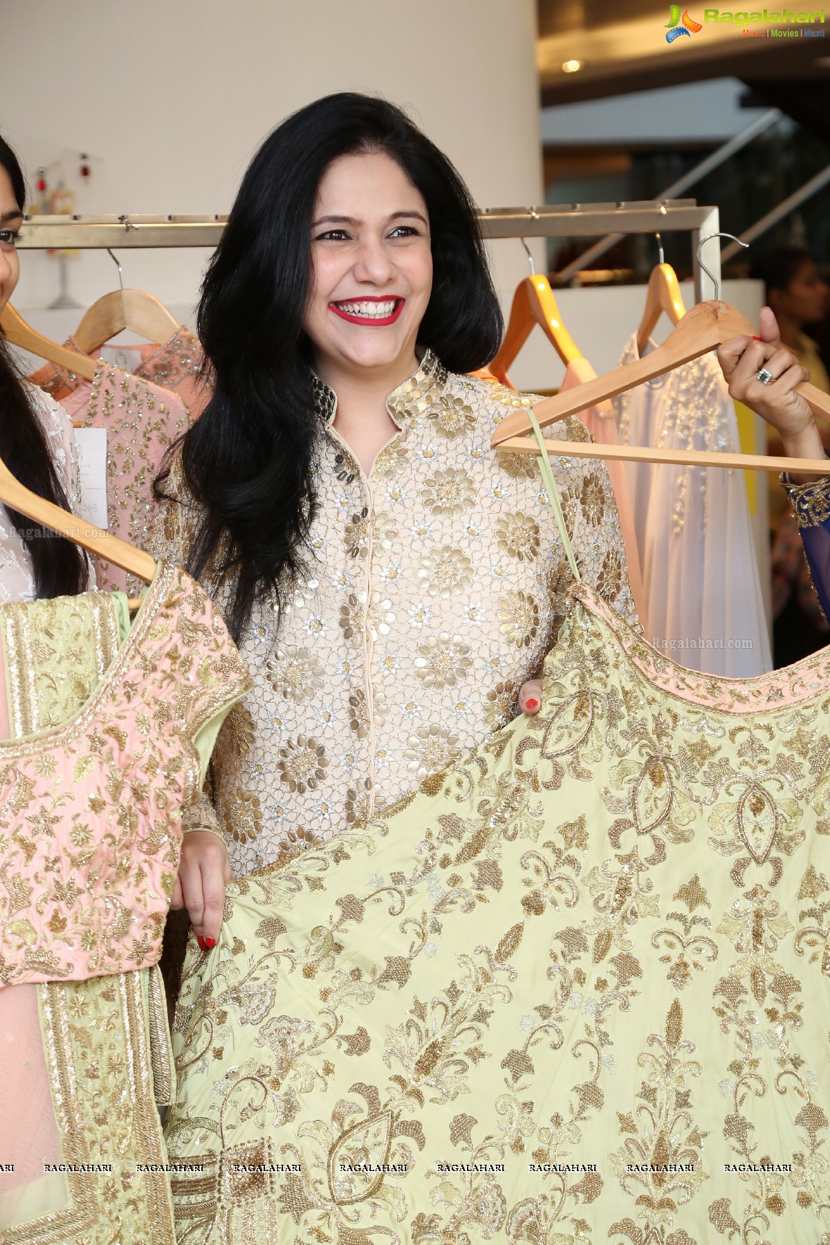 Launch of The Iridescent Bridal Collection by Designers Nimrit and Jyoti Gill at Anahita