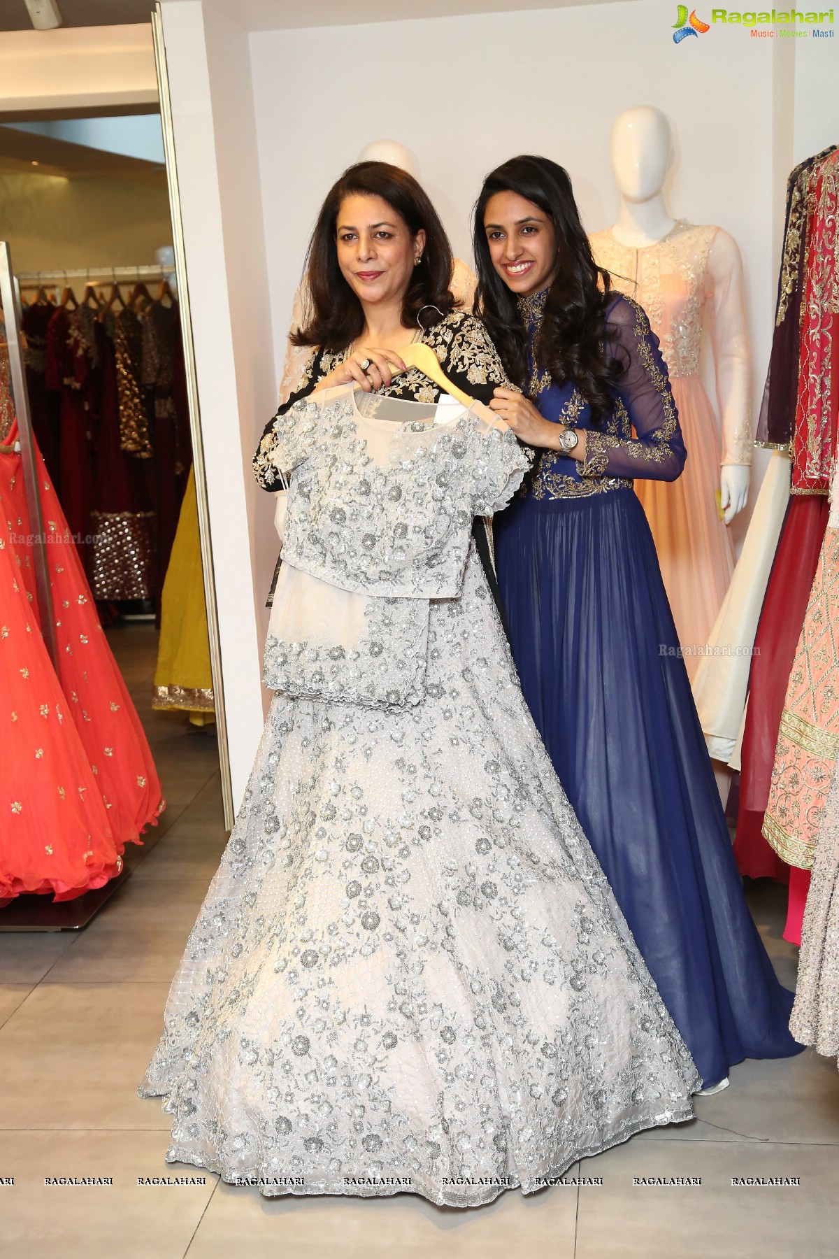 Launch of The Iridescent Bridal Collection by Designers Nimrit and Jyoti Gill at Anahita