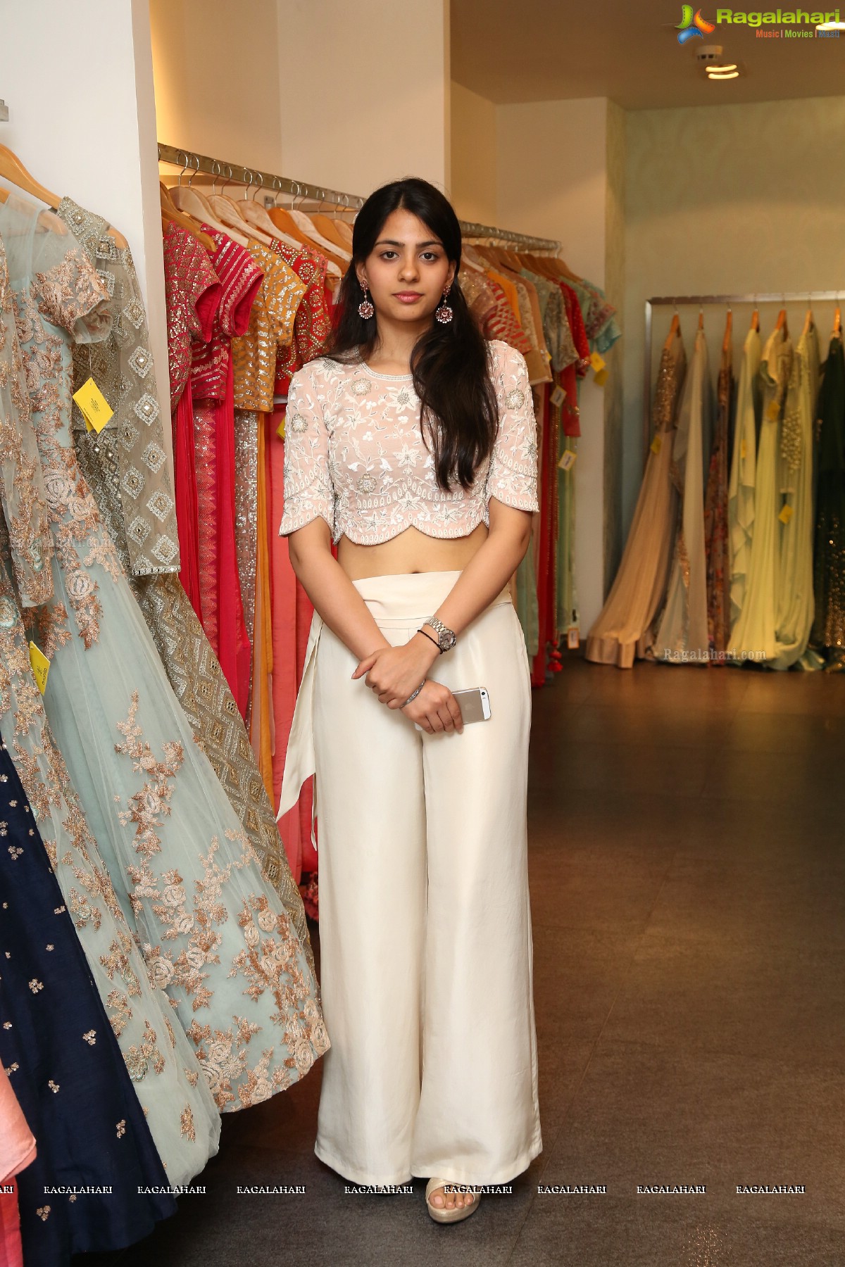 Launch of The Iridescent Bridal Collection by Designers Nimrit and Jyoti Gill at Anahita