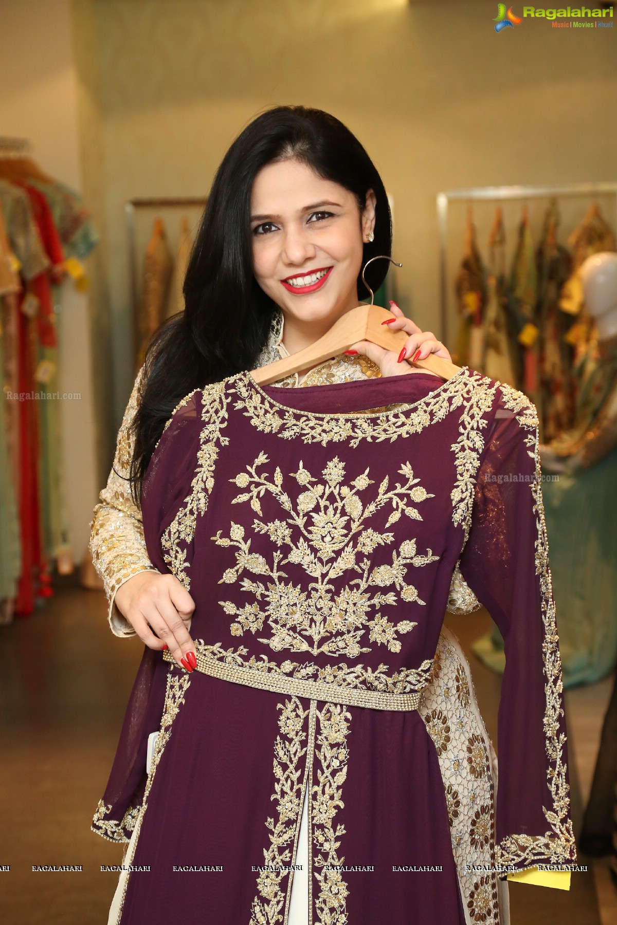Launch of The Iridescent Bridal Collection by Designers Nimrit and Jyoti Gill at Anahita
