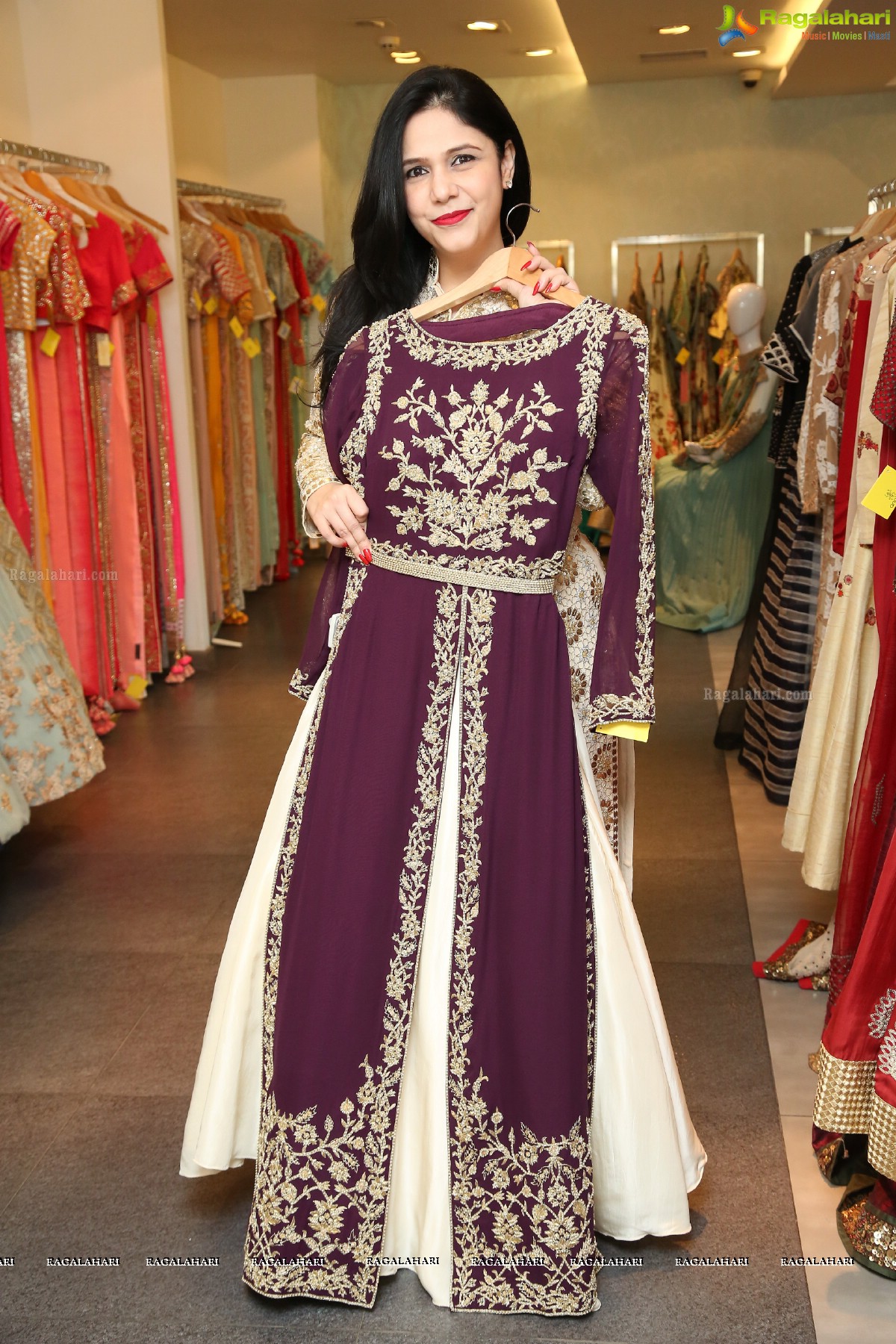 Launch of The Iridescent Bridal Collection by Designers Nimrit and Jyoti Gill at Anahita