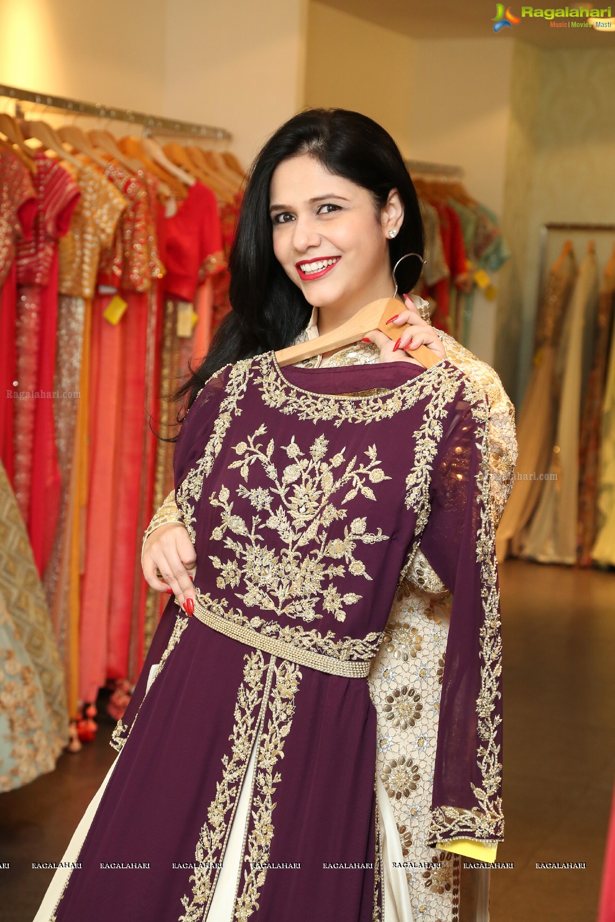 Launch of The Iridescent Bridal Collection by Designers Nimrit and Jyoti Gill at Anahita