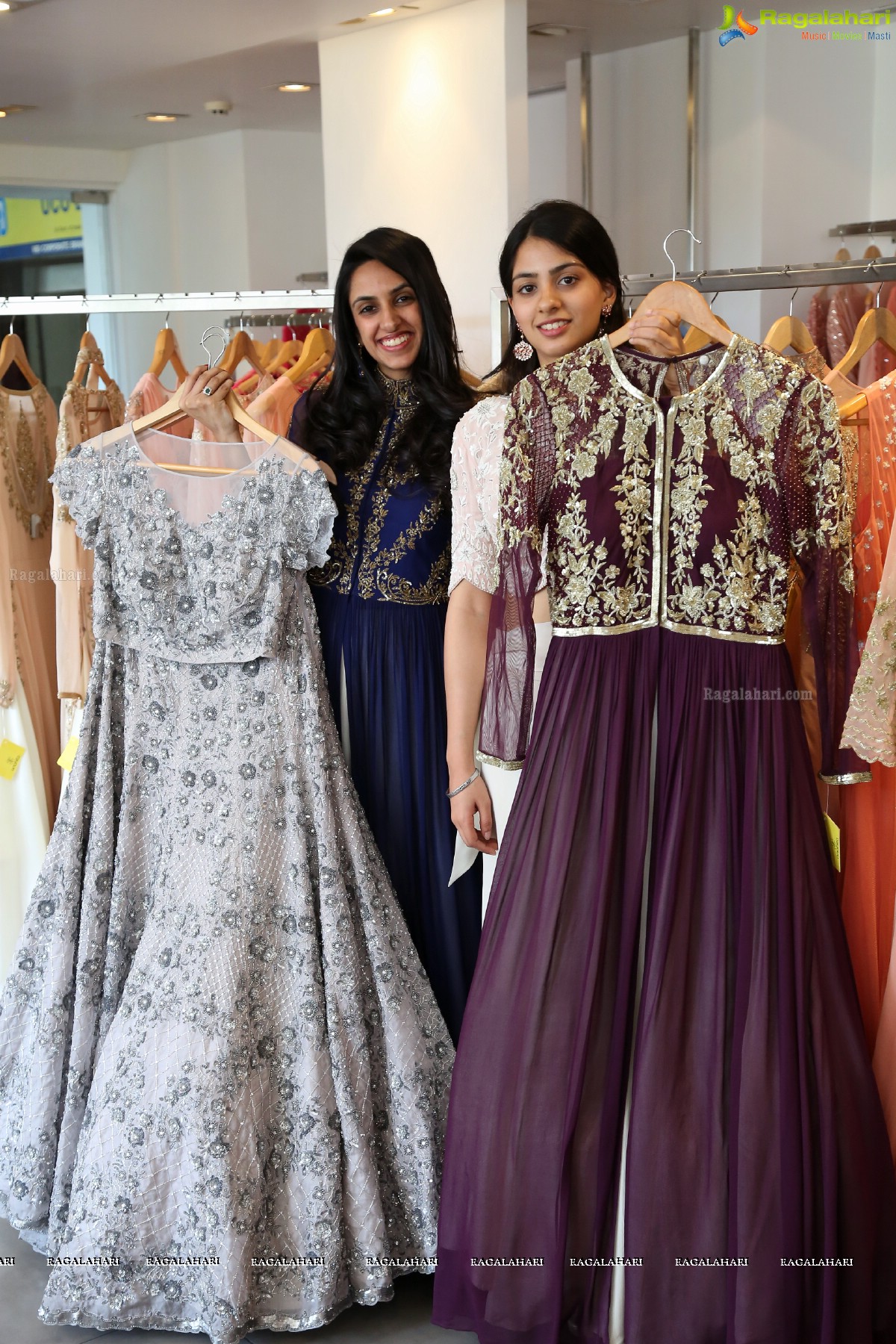 Launch of The Iridescent Bridal Collection by Designers Nimrit and Jyoti Gill at Anahita