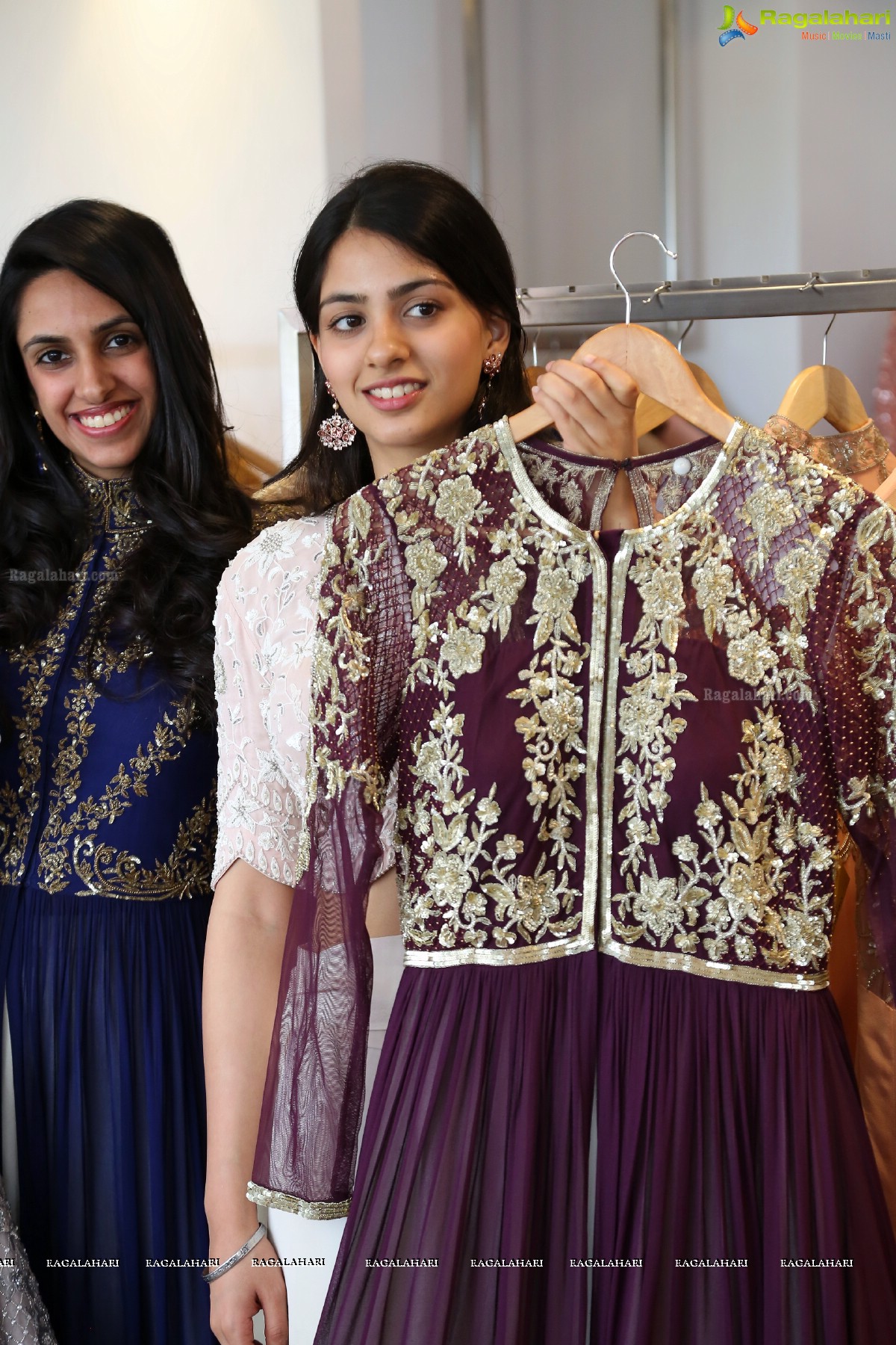 Launch of The Iridescent Bridal Collection by Designers Nimrit and Jyoti Gill at Anahita