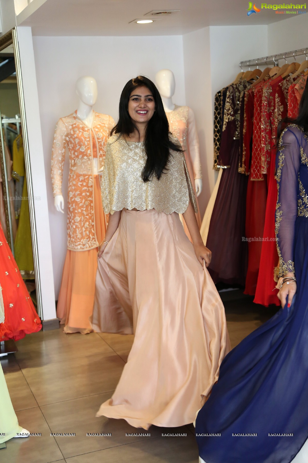 Launch of The Iridescent Bridal Collection by Designers Nimrit and Jyoti Gill at Anahita