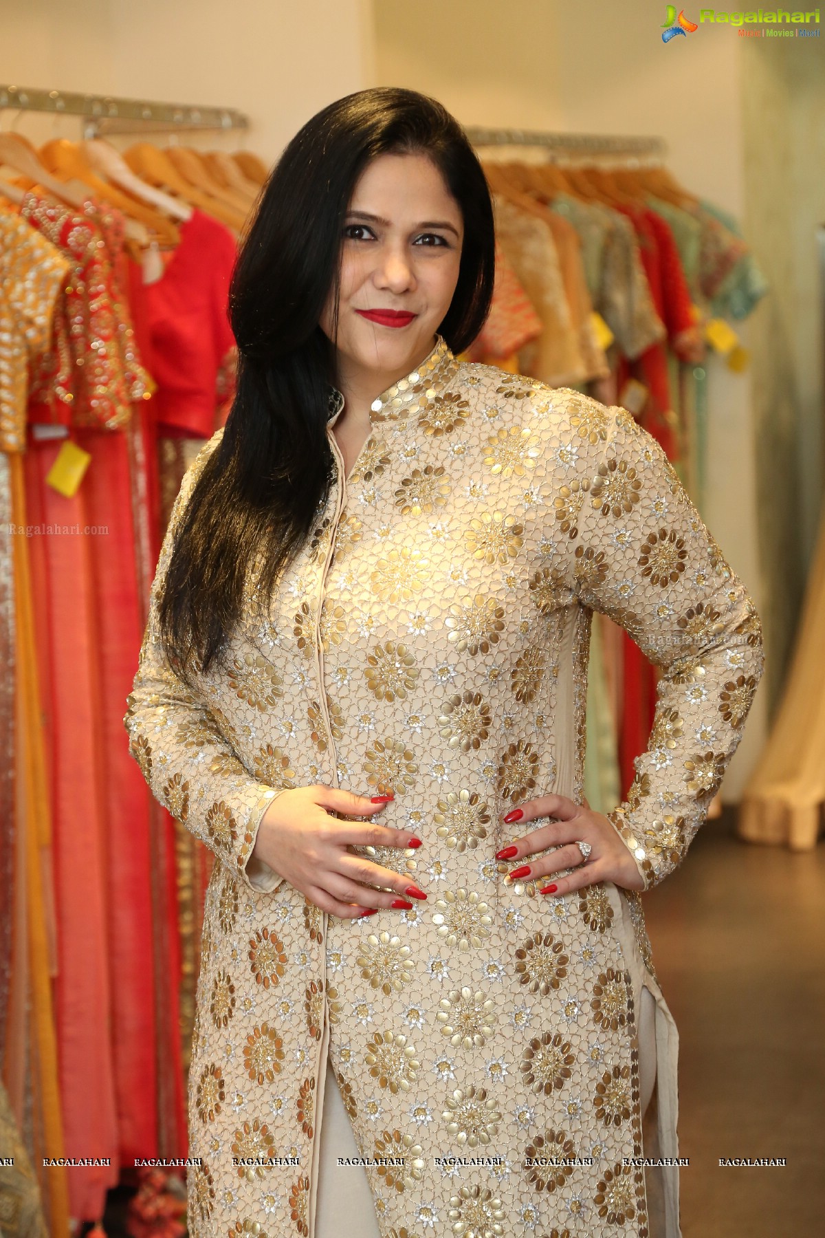 Launch of The Iridescent Bridal Collection by Designers Nimrit and Jyoti Gill at Anahita