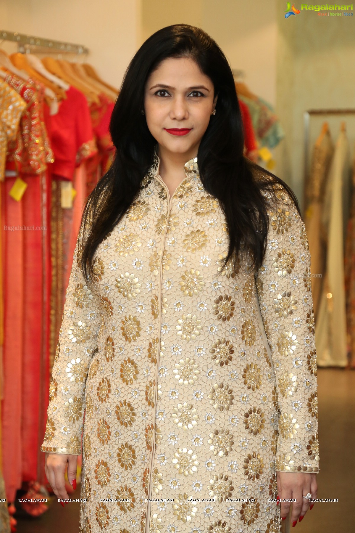 Launch of The Iridescent Bridal Collection by Designers Nimrit and Jyoti Gill at Anahita