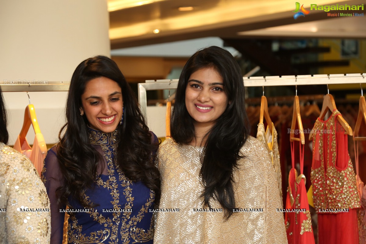 Launch of The Iridescent Bridal Collection by Designers Nimrit and Jyoti Gill at Anahita