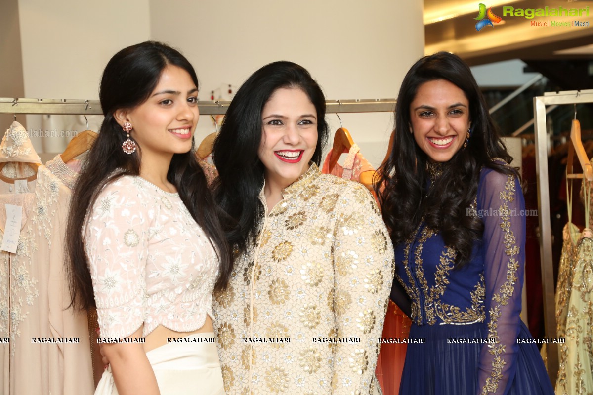 Launch of The Iridescent Bridal Collection by Designers Nimrit and Jyoti Gill at Anahita