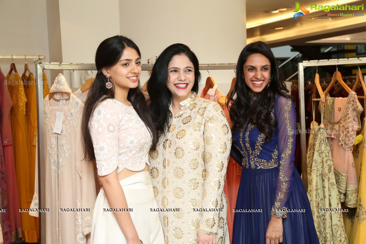 Launch of The Iridescent Bridal Collection by Designers Nimrit and Jyoti Gill at Anahita