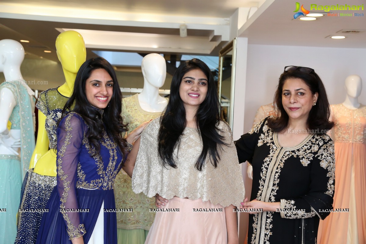 Launch of The Iridescent Bridal Collection by Designers Nimrit and Jyoti Gill at Anahita