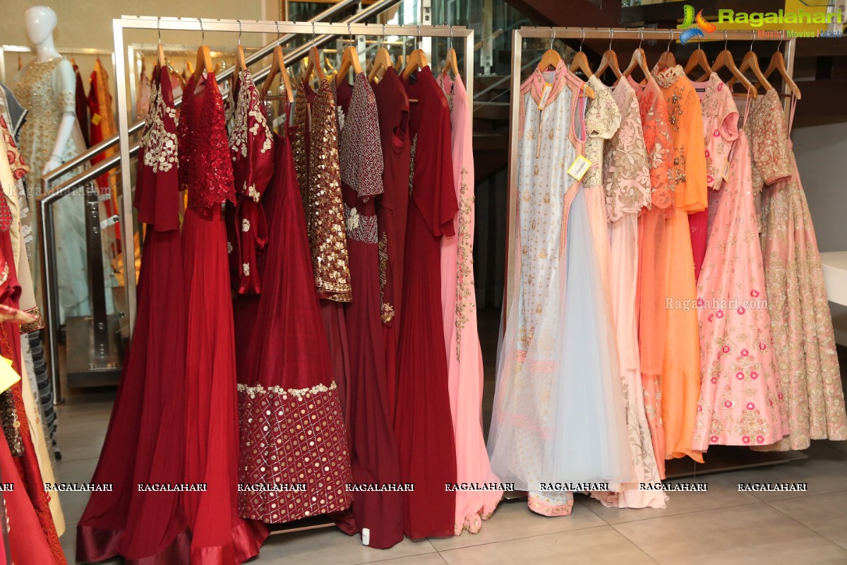 Launch of The Iridescent Bridal Collection by Designers Nimrit and Jyoti Gill at Anahita