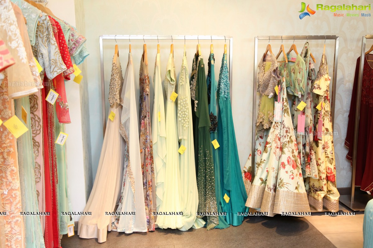 Launch of The Iridescent Bridal Collection by Designers Nimrit and Jyoti Gill at Anahita