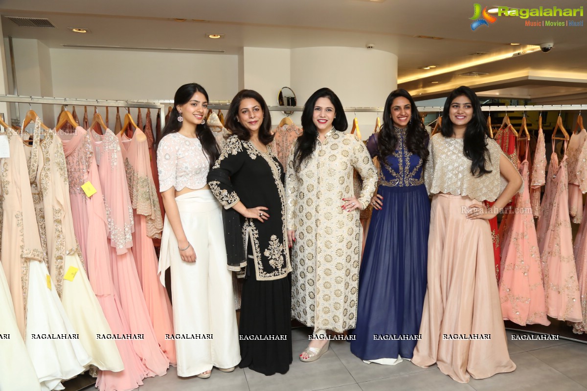 Launch of The Iridescent Bridal Collection by Designers Nimrit and Jyoti Gill at Anahita