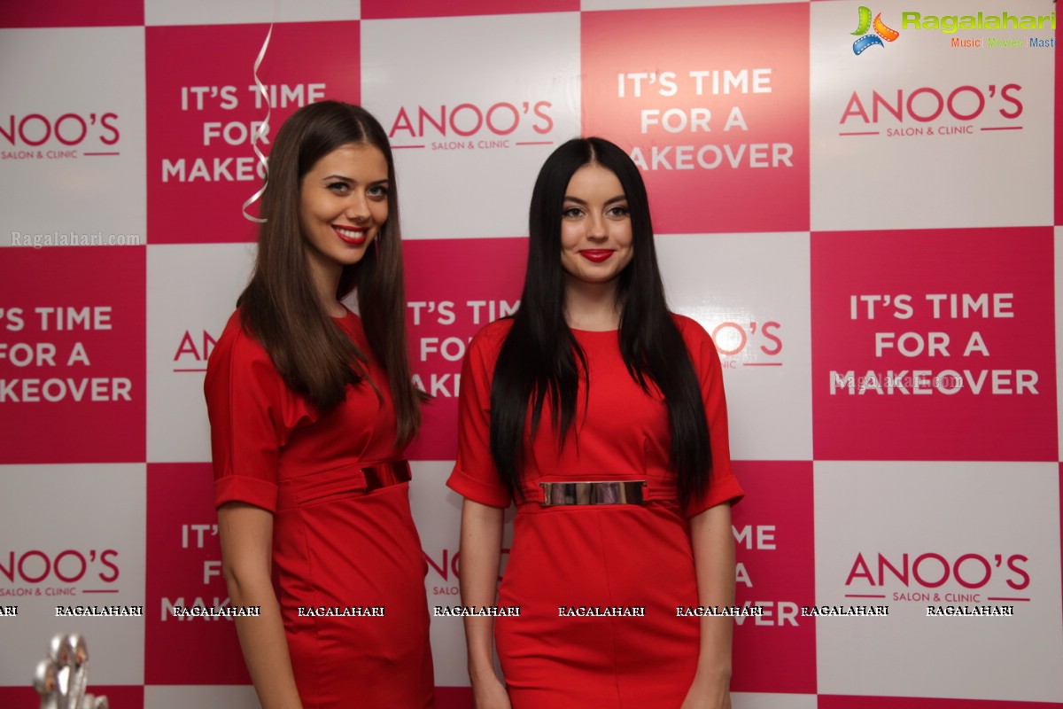 Grand Launch of Anoo's Salon and Clinic by Ritu Varma in Vizag